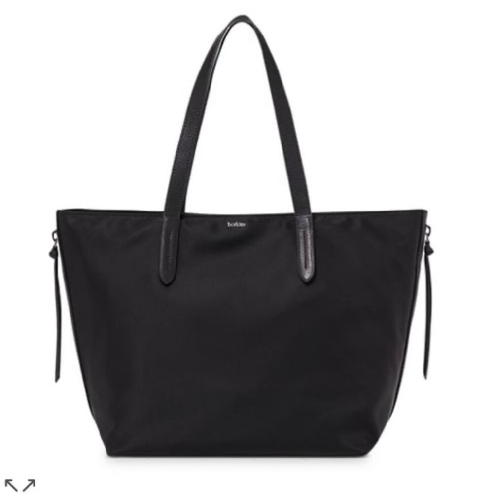 Botkier Bond Black Nylon Tote Travel Bag NWT